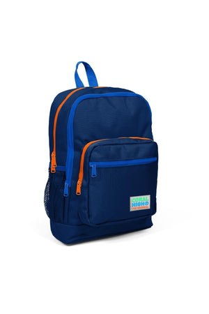 Marineblaues 3-teiliges Schulranzen-Set mit USB-Anschluss für Kinder Set0123816