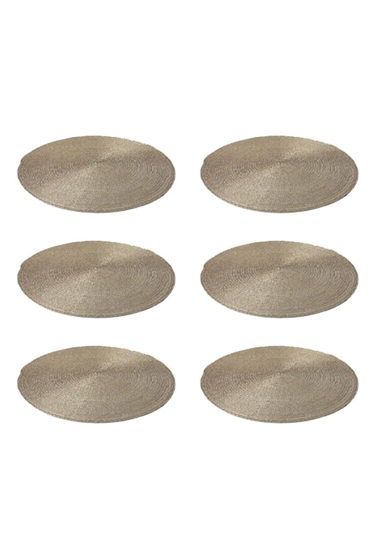 Tessa Gold 6 Place Placemat 38 Cm - Swordslife