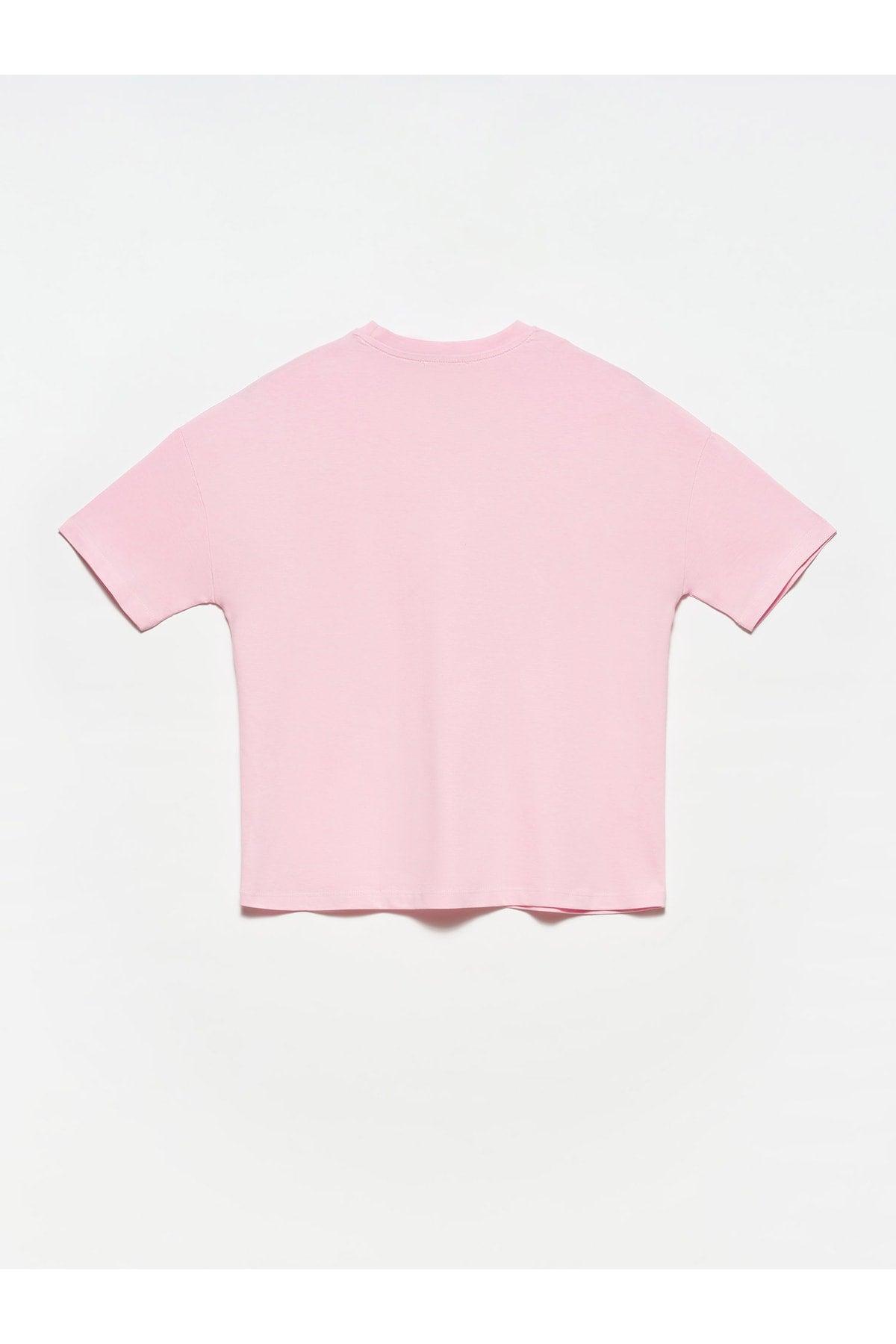 3683 Basic T-shirt Light Pink - Swordslife