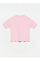 3683 Basic T-shirt Light Pink - Swordslife