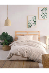 Ranforce Yarn Dyed Stone Single Duvet Cover Set - Swordslife