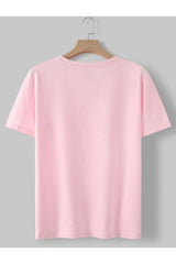 Kids Unisex Oversize Pink Barbie Printed T-shirt