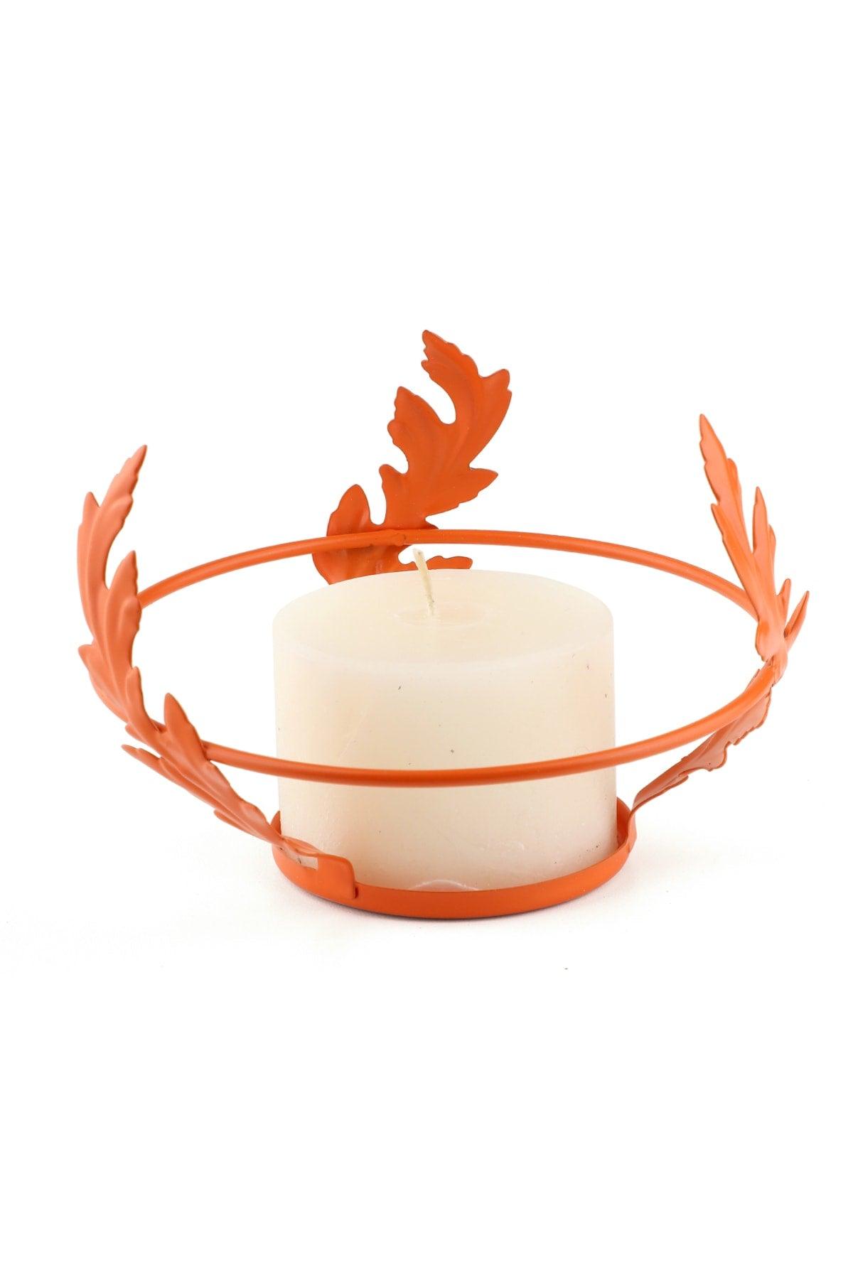 Haliç 3rd Set Candle Holder Orange - Swordslife
