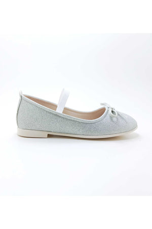 Girl'S Elastic-Bow Detail Lightweight Flats(26-35 Num.)
