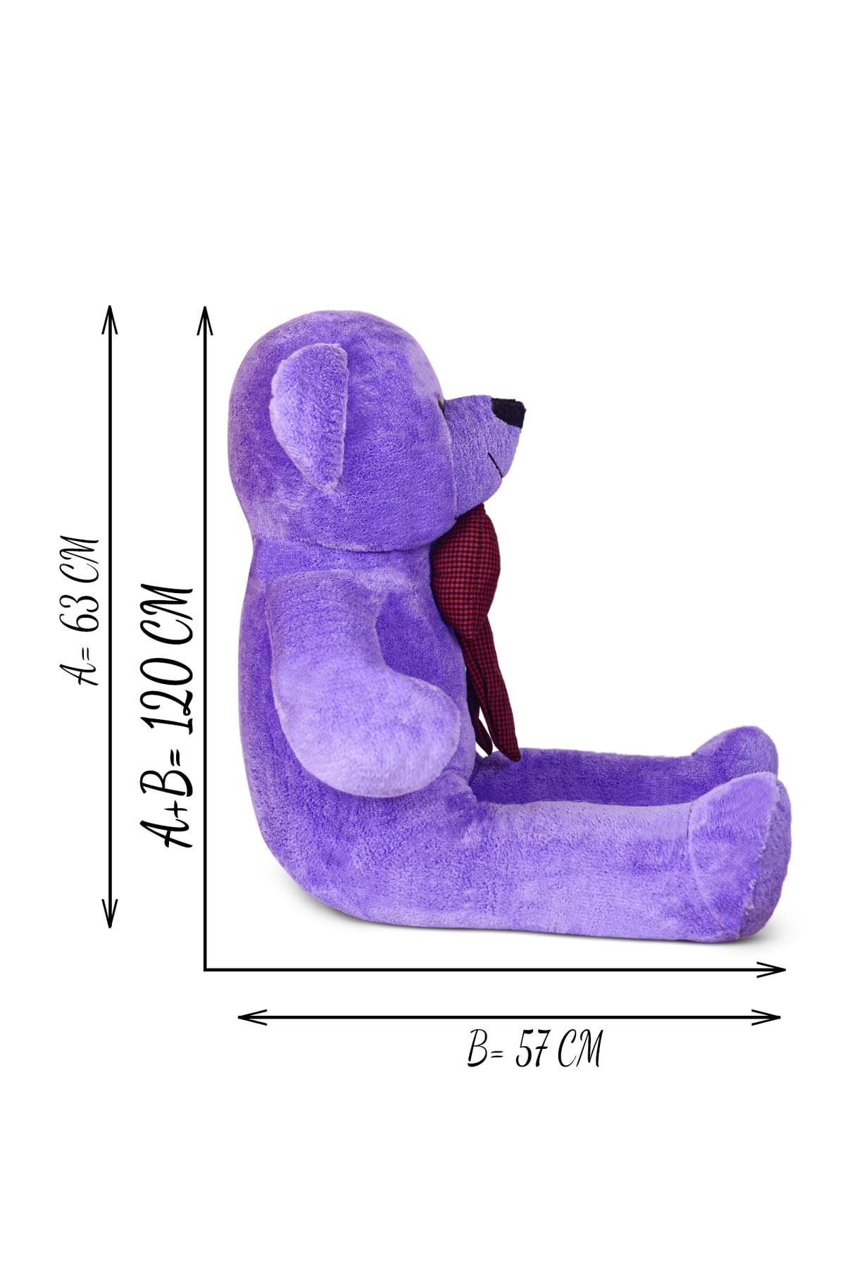 120 cm großer Teddybär (100 % heimisch)