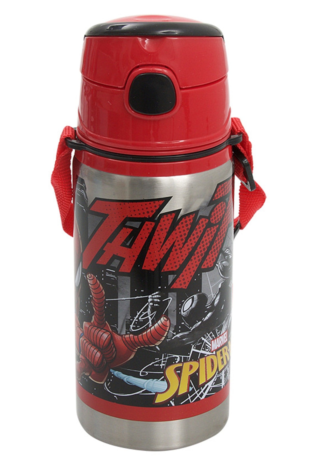 Spiderman Steel Flask Salto 500Ml Thwip
