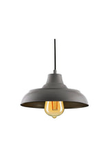 Retro Rustic Model Modern Metal Single Pendant Lamp Black Chandelier Cafe