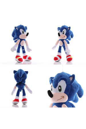 Es66088 Sonic Boom Hedgehog &amp; Friends Figur, Plüschtier, große Größe, Sonic The Hedgehog, 28 cm.