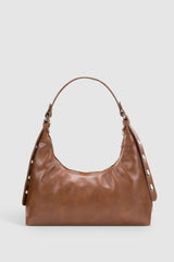 Women's Brown Baguette Bag 205