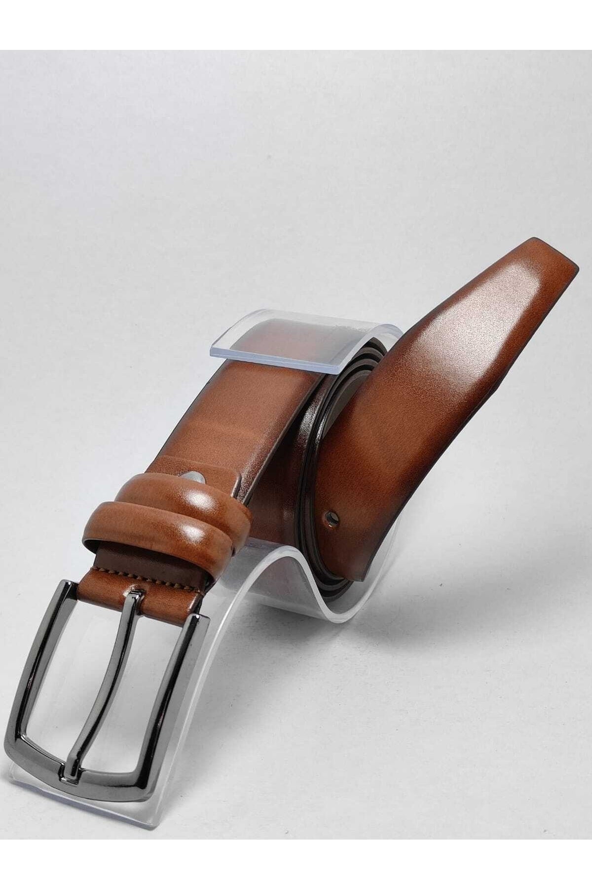 2er-Pack klassischer Herrengürtel