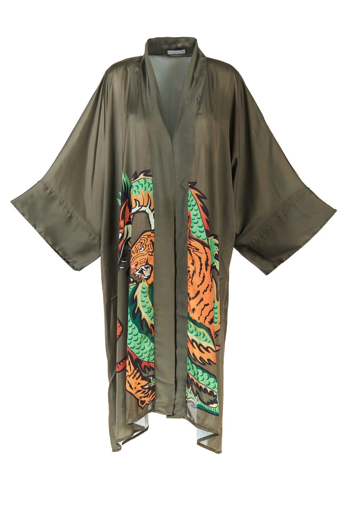 Khaki Kimono - Swordslife