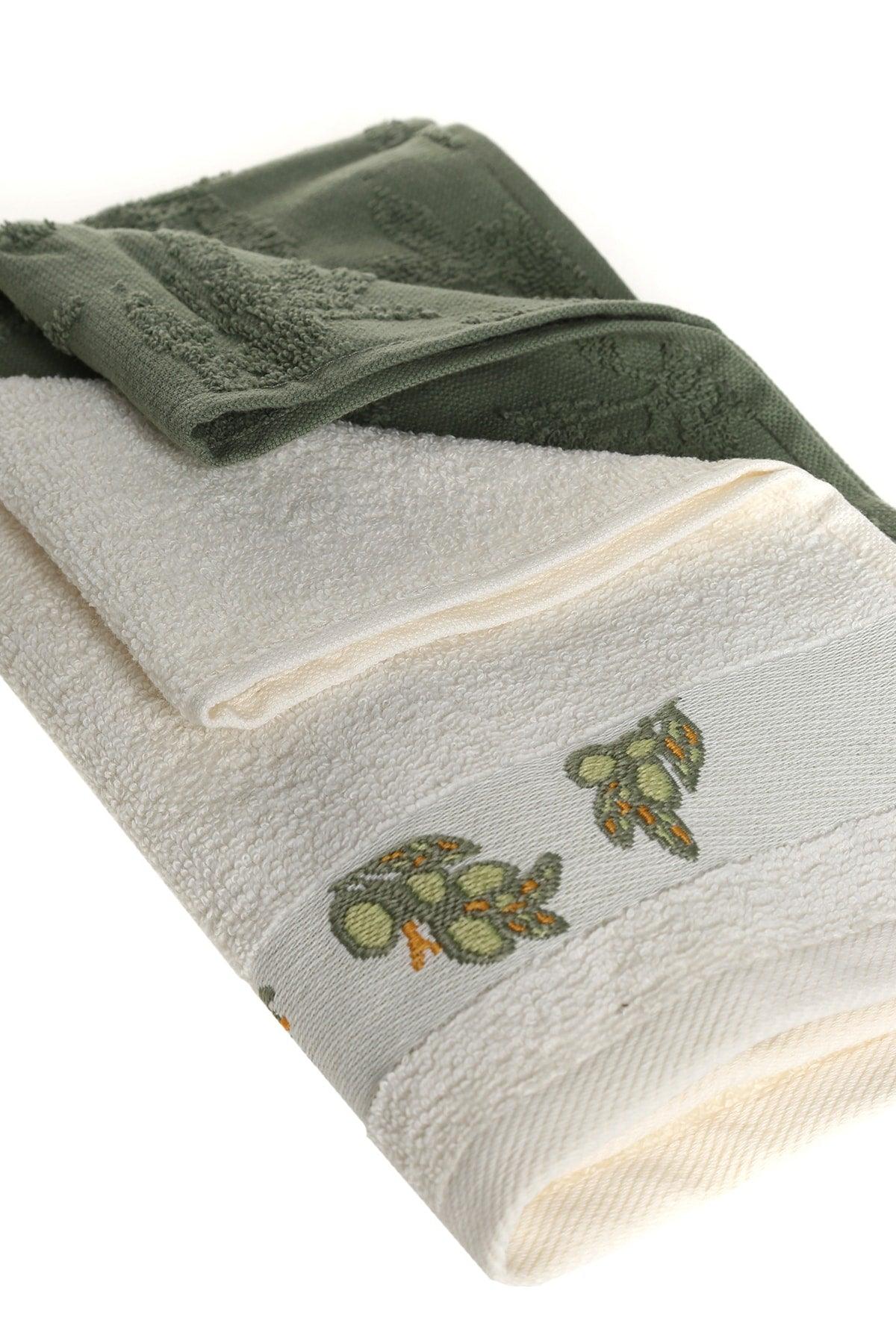 Kitchen Towel Set Green 30x50 Cm - Swordslife