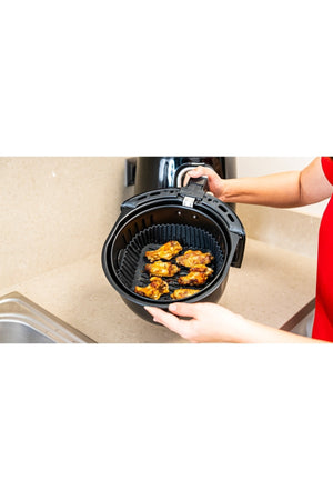 Silicone Cooking Container & Air Fryer Air Fryer Cooking Container & Compatible With All Fryers Byk