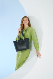 Floater Black Women'S Shoulder Bag 05Po22Y1546