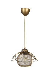 Ares Single Chandelier Antiqued