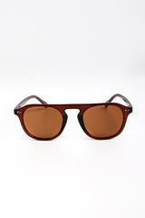 Vintage Huge Brown Sunglasses - Swordslife