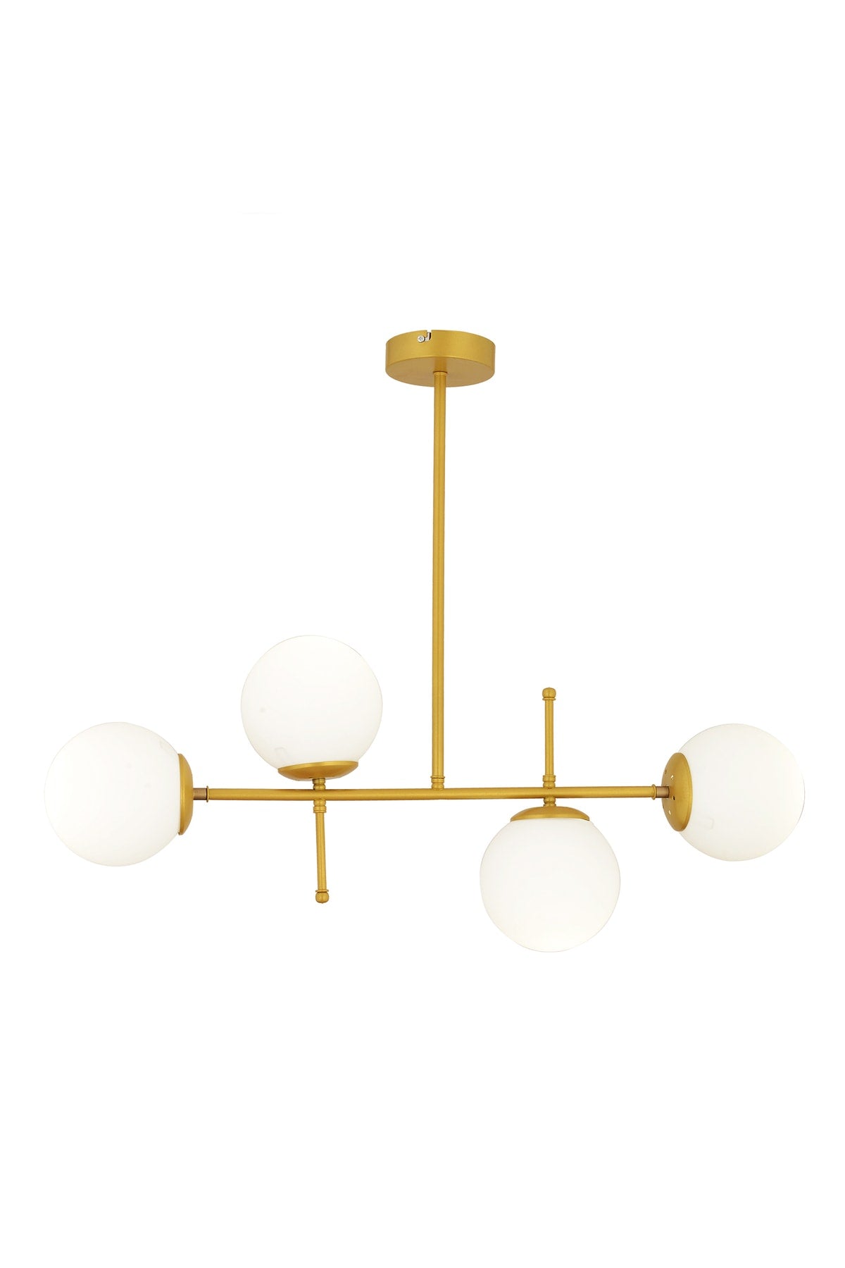 swordslife 4-Piece Gold Modern Kitchen Dining Table Top Bedroom Living Room Chandelier