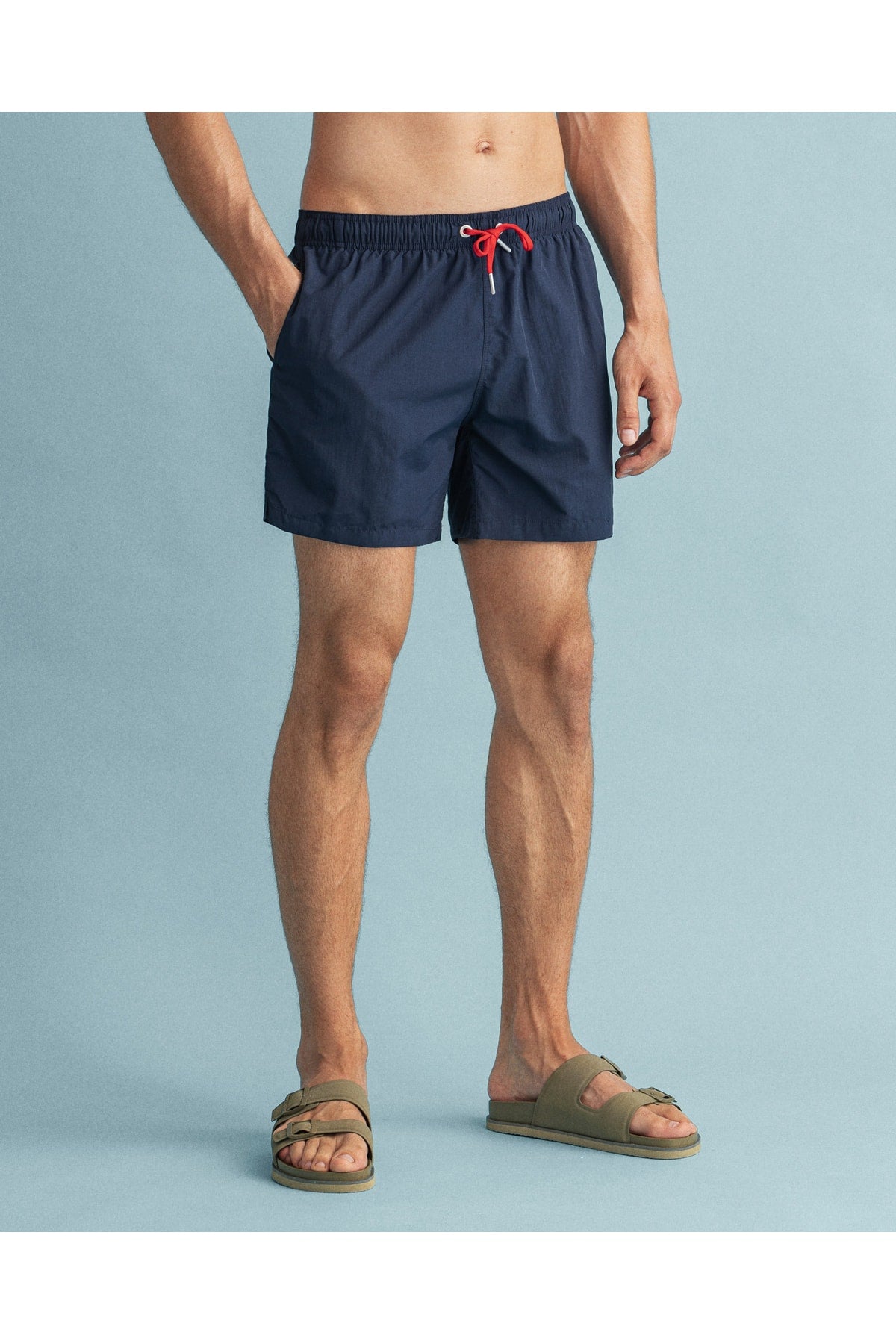 Men'S Navy Blue Swimwear Shorts