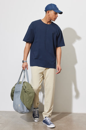 Standard Fit Normal Cut Pocket Bequeme Jogginghose aus Baumwolle