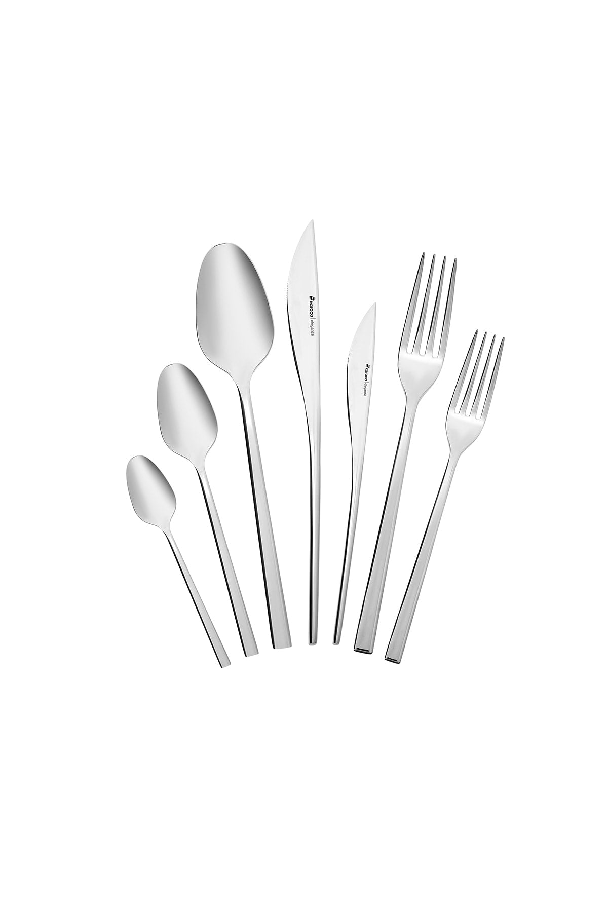 New Everest 84 Pieces 12 Person Elegance Boxed Cutlery Set