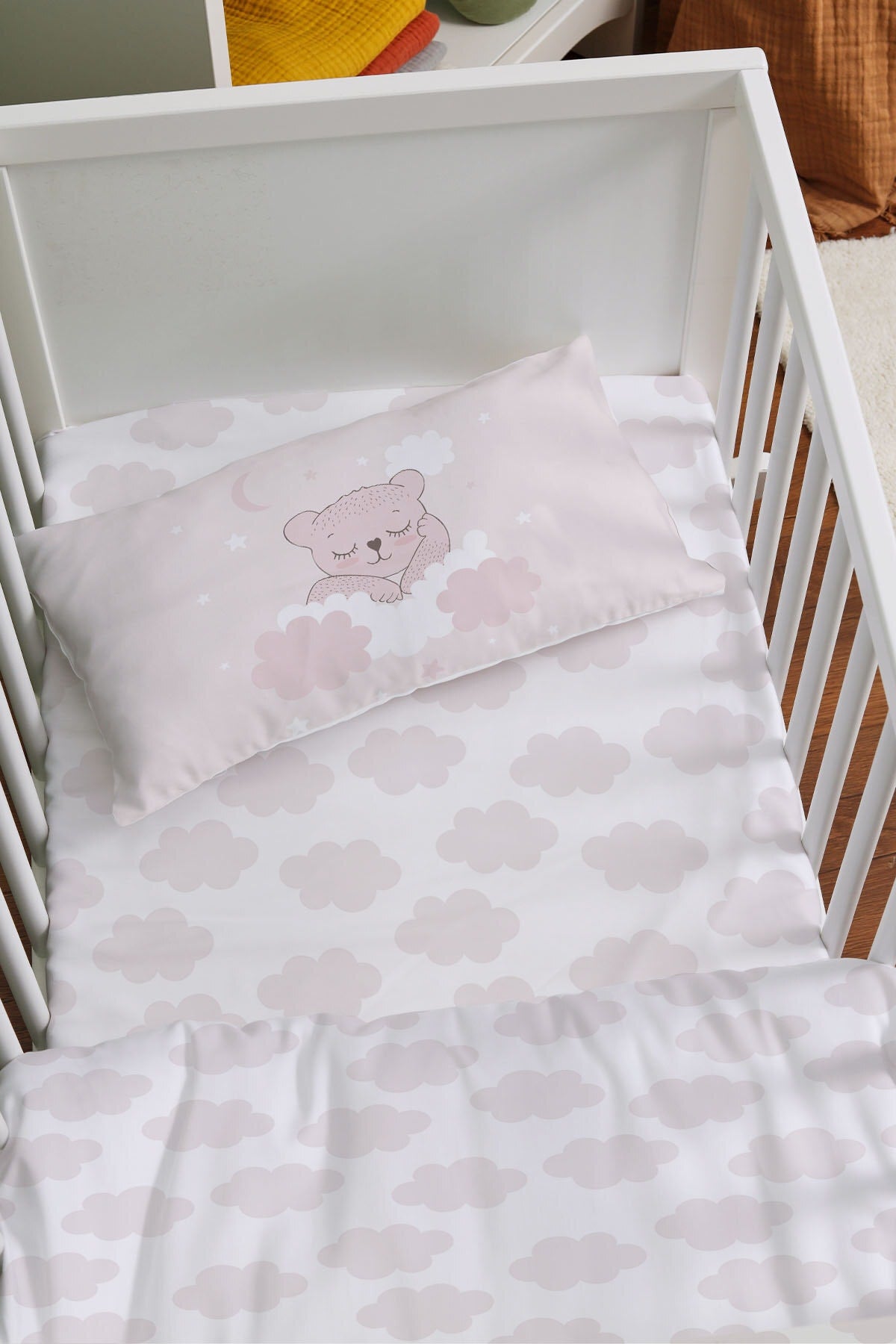 Mother'S Side Crib Sleeping Duvet Cover Set - Pure Baby