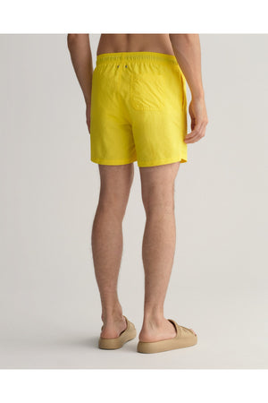 Men'S Yellow Classic Fit Swimsuit