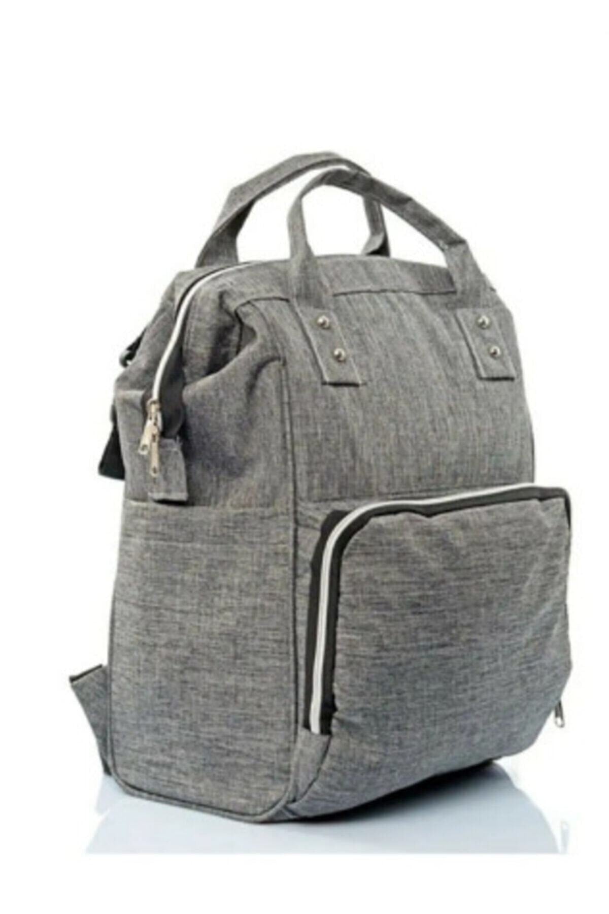 26-Mother Baby Care Backpack Gray (New)