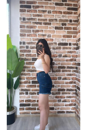 Denim Shorts Denim Fabric With Lycra Cargo Pocket - Swordslife