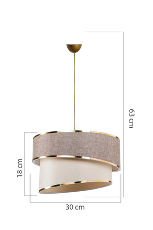 Chandelier, Pendant Lamp, Modern Kyros Model