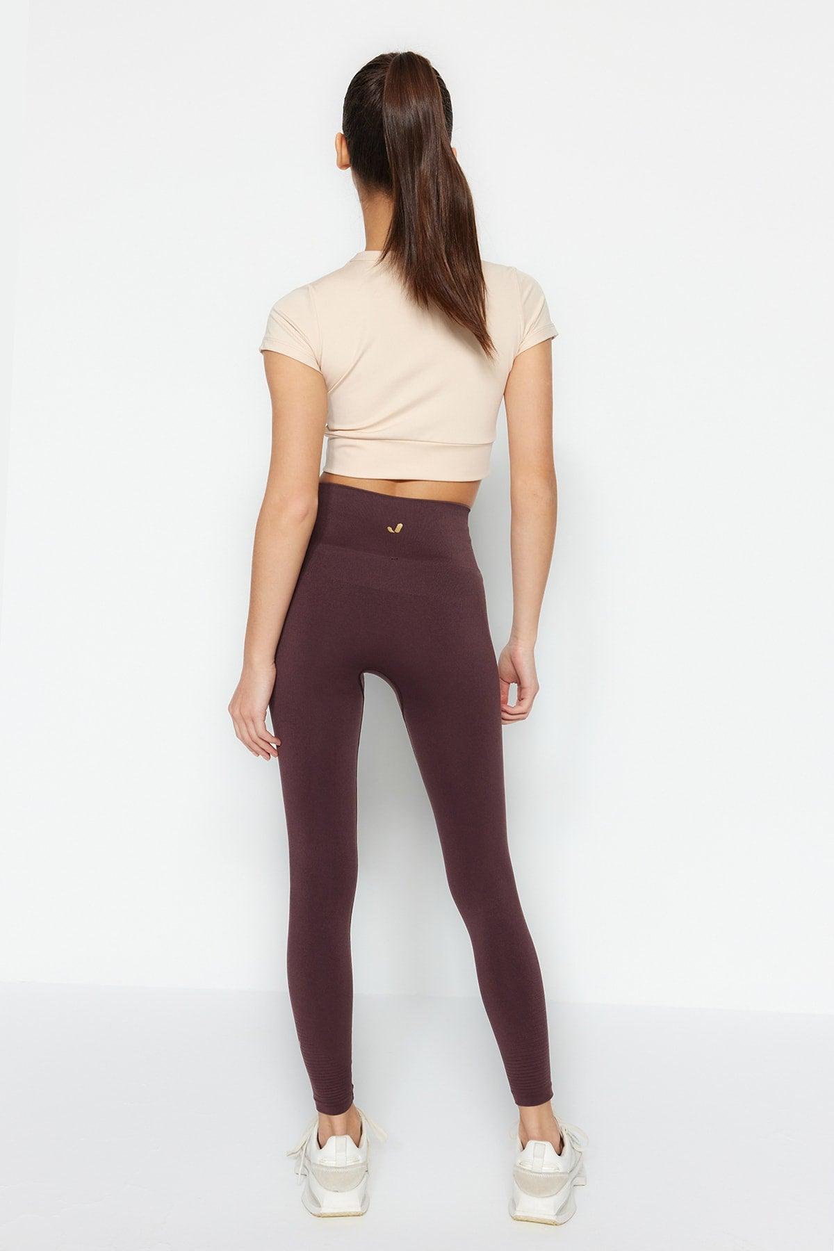 Vella - Chestnut High Waist Contouring Tights - Swordslife