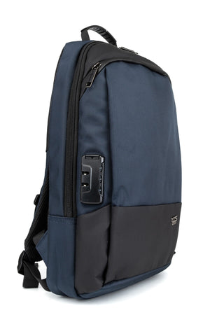 Schützen Sie Ihren Laptop mit einem wasserdichten, gefütterten Rucksack: 15,6-Zoll-Laptopfach, USB-Kabel