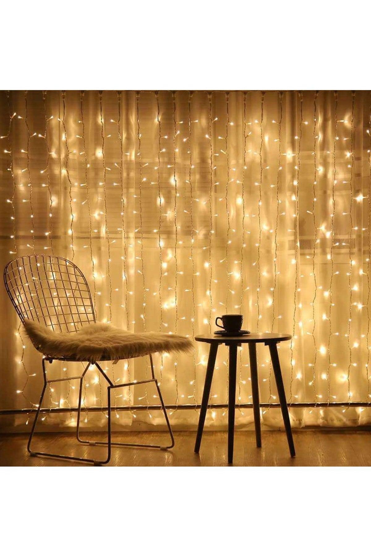 2x2 Meters Plug 16 Fringed Curtain Led Lights Animated Insert Home Lighting - Swordslife