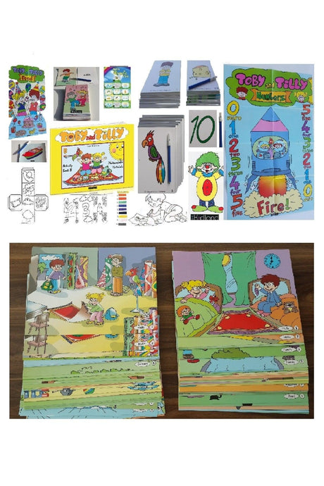 3-4 -5 -6- 7 -8 Years Educational Activity Book Interactive English DVD 326 Visual Card 3 Poster - Swordslife