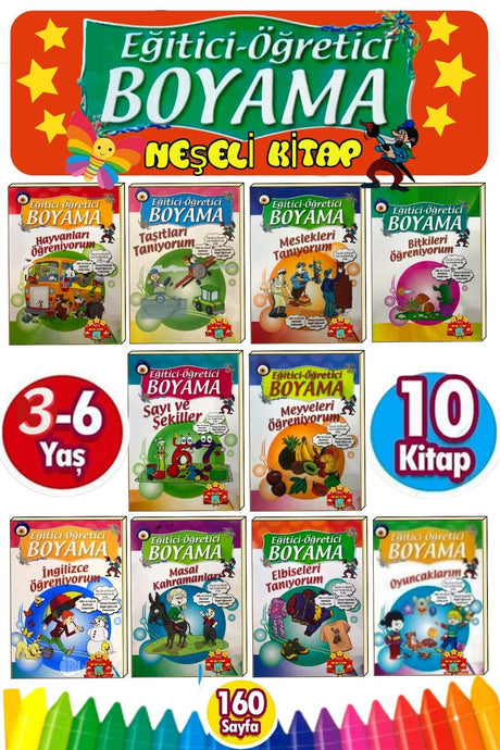 Coloring Book Set for Ages 3-6 - Swordslife