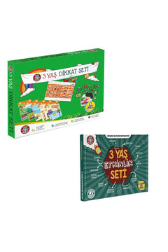 Educational activity set for ages 3 and up with over 100 activities