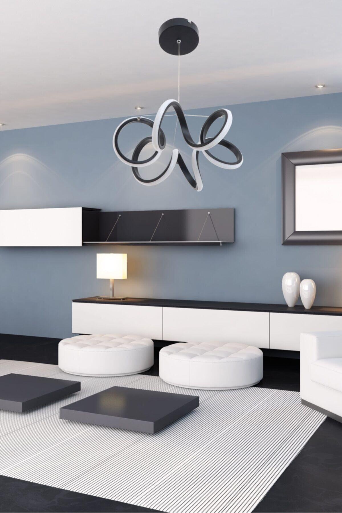 3 Colors Combustible Led Chandelier - Swordslife