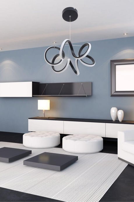3 Colors Combustible Led Chandelier - Swordslife
