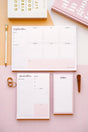 3 Pcs Desktop Planner Set