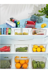 Set of 3 Refrigerator & Cabinet Organizer, Organizer Box - Swordslife