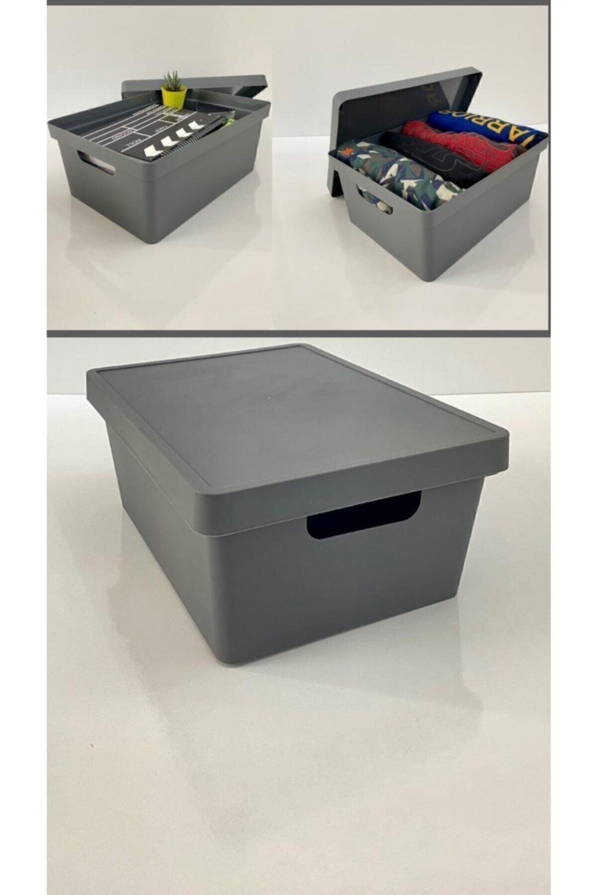 3-Pack Multi-Lid Box 10 Lt. Organizer Organizer - Swordslife