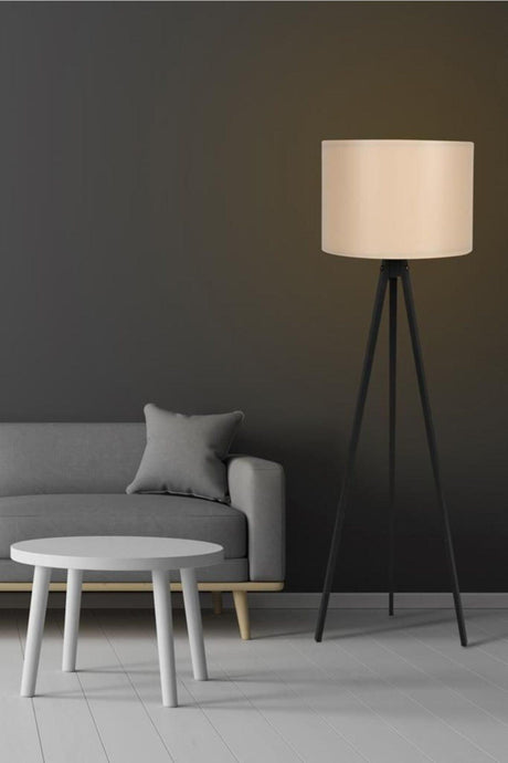 3 Leg Long Floor Lamp Cream Lighting - Swordslife