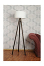 3 Leg Tripod Floor Lamp Lampshade Fabric