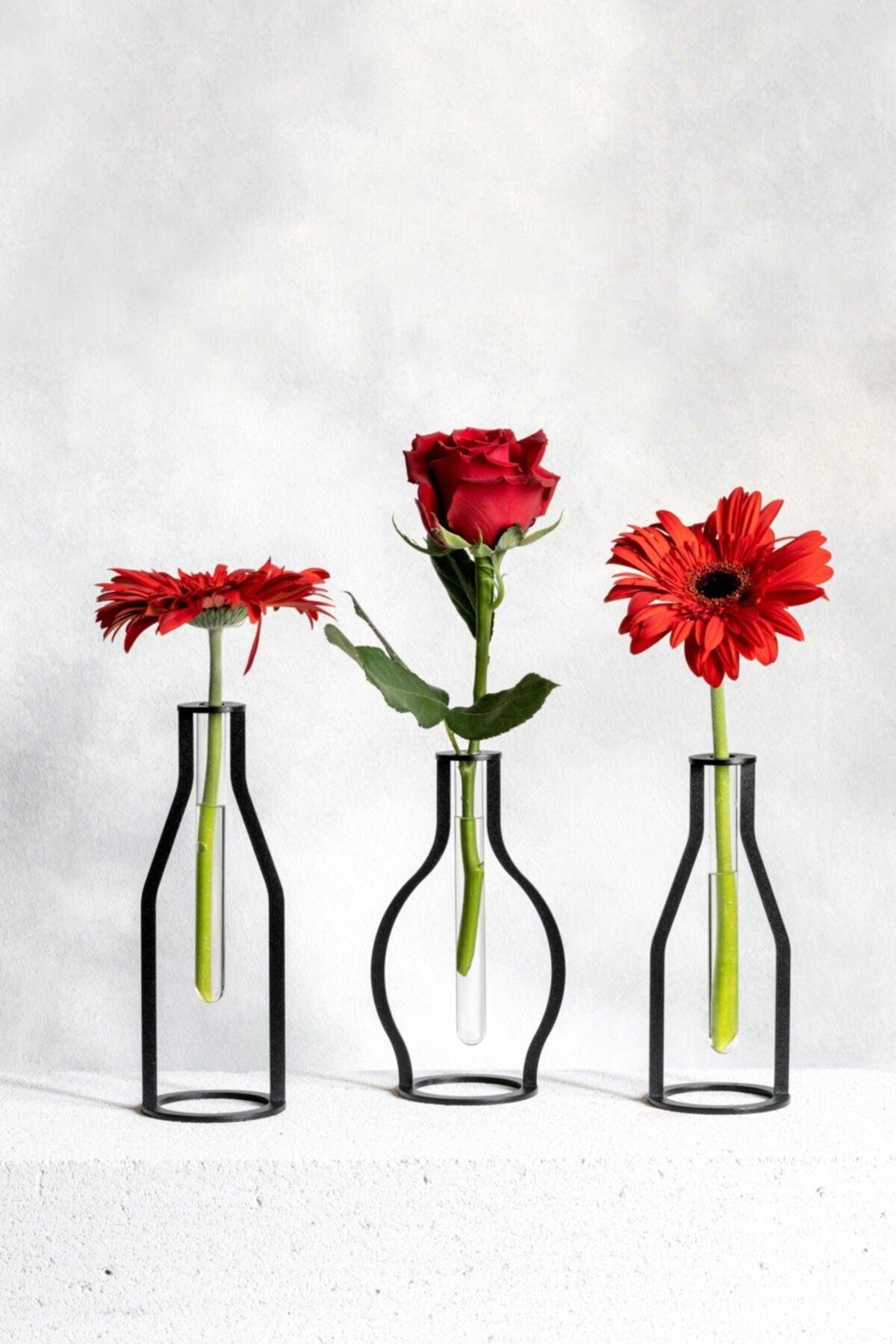 Set of 3 Decorative Metal Vintage Vase - Swordslife