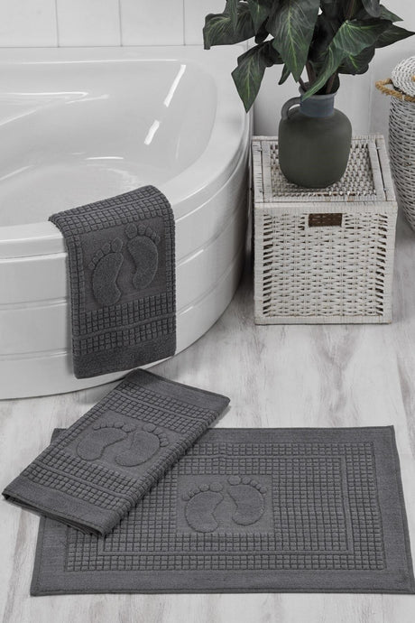 3 Pieces 260gr Foot Towel - Mat