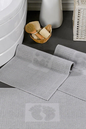3 Pieces 780 Gr. Foot Towel-mat Set