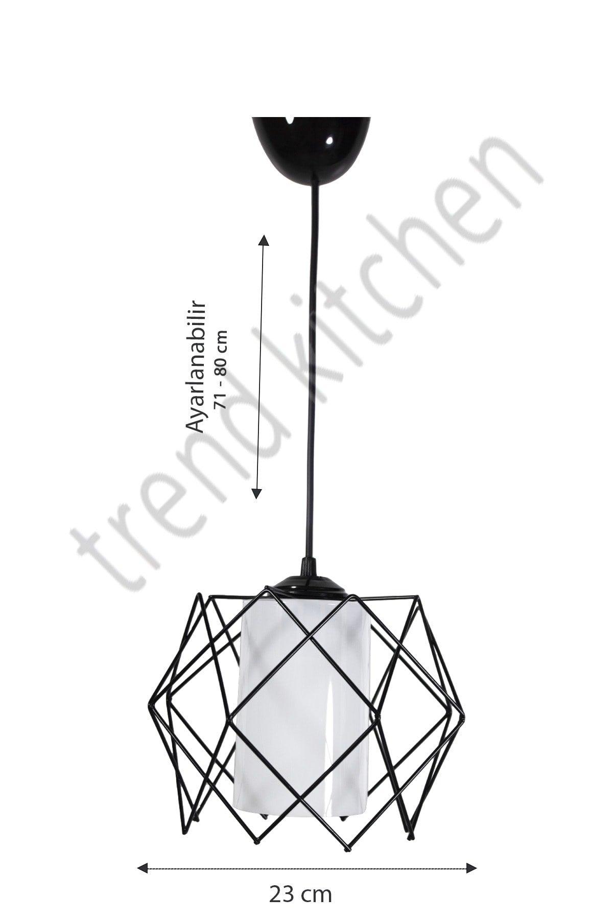 3 Pieces Silvano White Glass Modern Pendant Chandelier - Swordslife