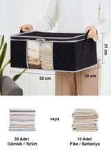 3 Pieces Window Clothes Outfit Bag Black /