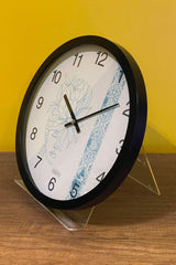 30 Cm Real Glass Silent Mechanism Wall Clock - Swordslife