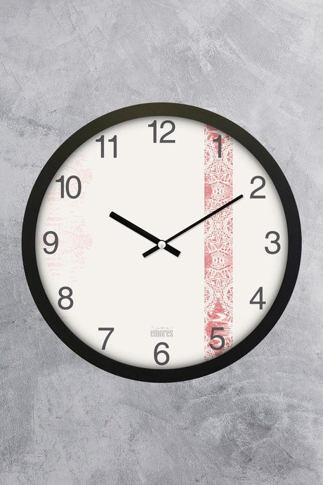 30 Cm Real Glass Silent Mechanism Wall Clock - Swordslife