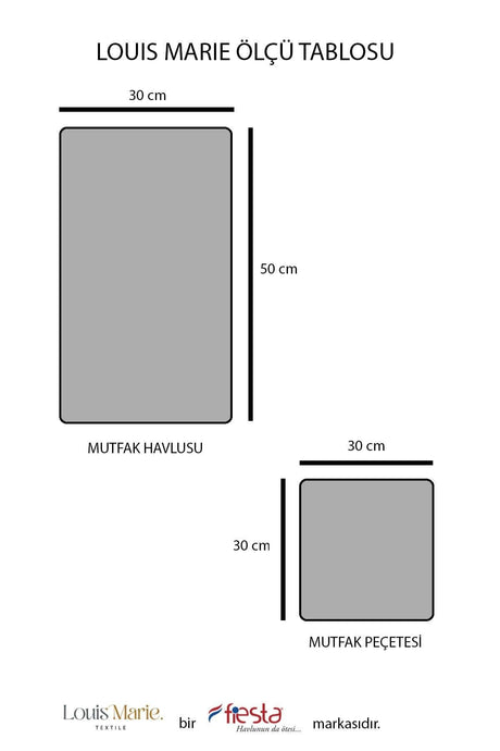 | 30 X 50 cm | Zircon | 100% Cotton | 6 Colors | 6 Pieces | Kitchen Towel Set - Swordslife